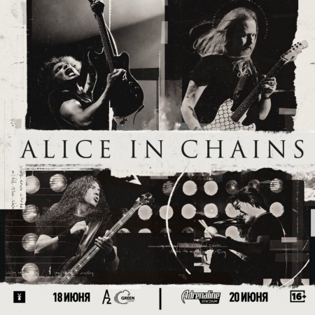 Alice In Chains | 18 июня | A2 Green Concert Alice In Chains | 18 июня | A2 Green Concert